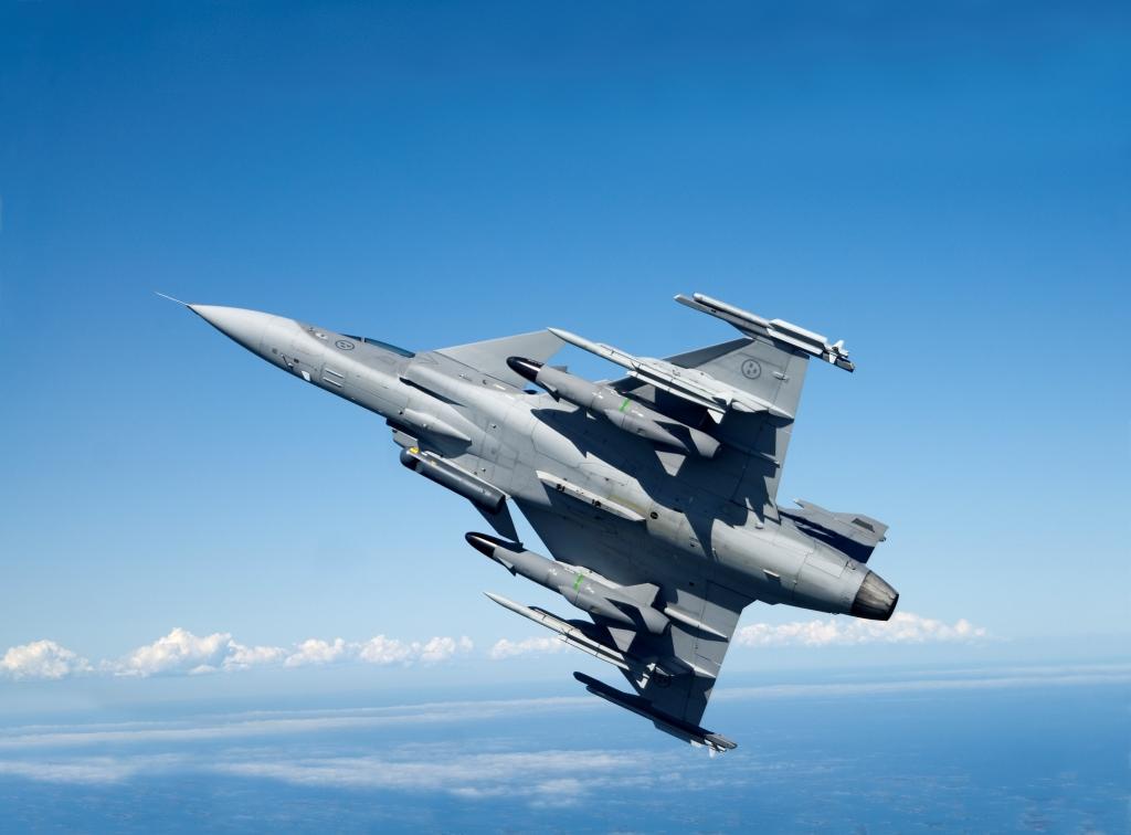 Canada could easily negotiate a deal to buy the Saab Gripen fighter jet and have it built in Canada by Bombardier